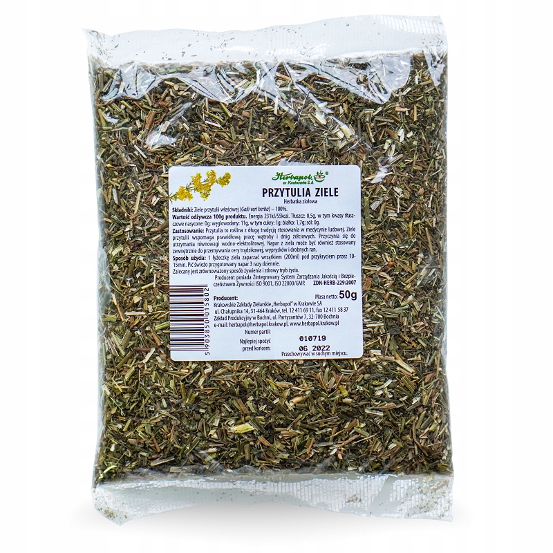 Przytulia ziele Herbapol Kraków 50g