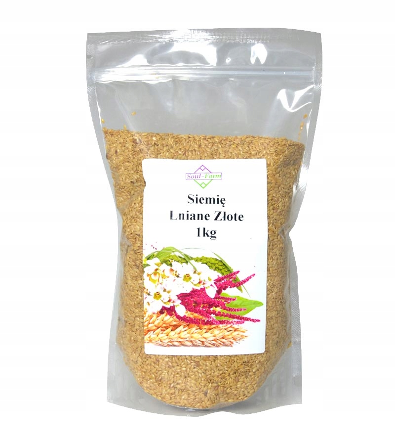 Siemię lniane złote Soul Farm 1000 g