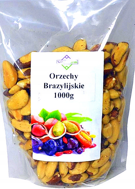 Orzechy brazylijskie Soul Farm całe orzechy 1000 g