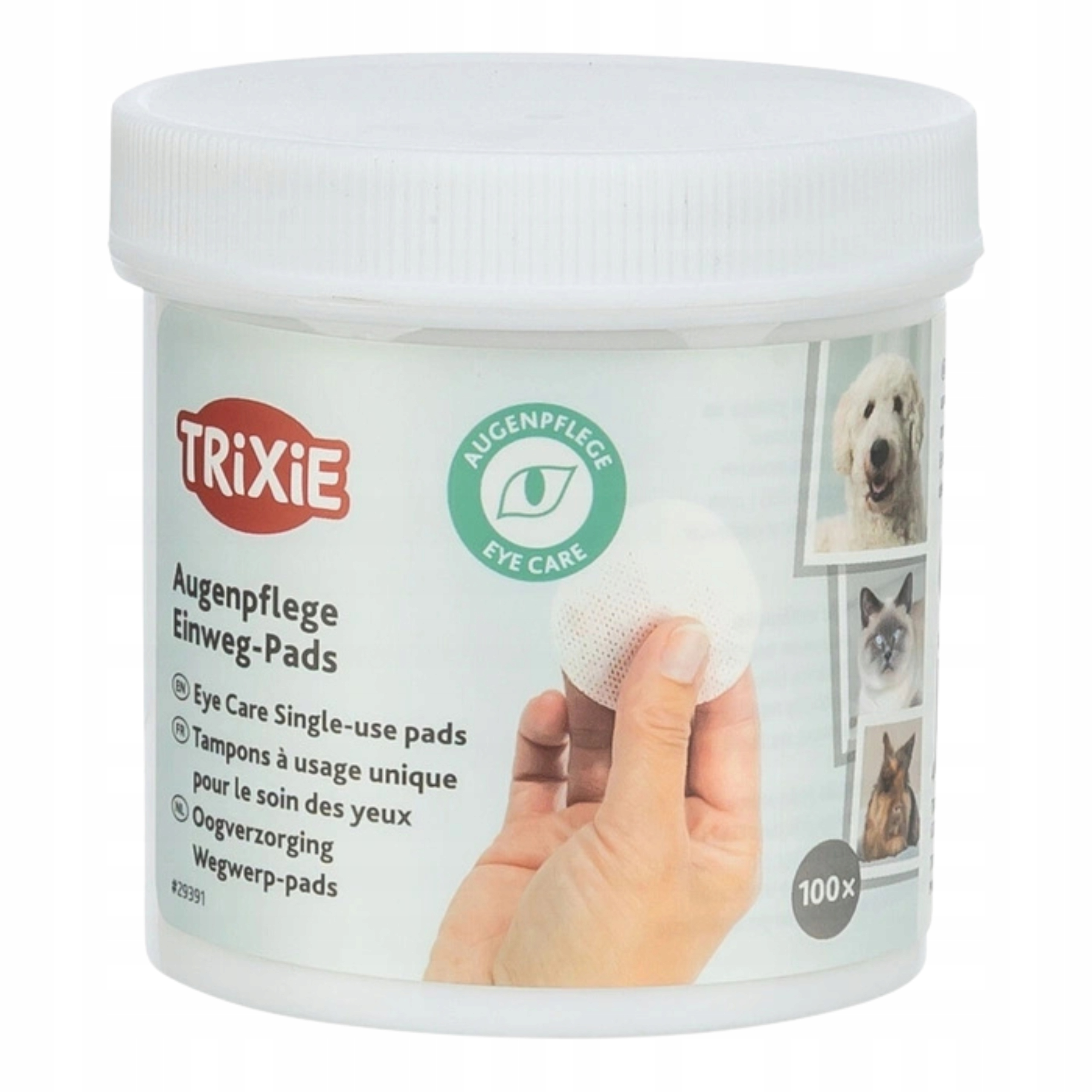 Trixie Eye Care chusteczki do okolic oczu 100 sztuk