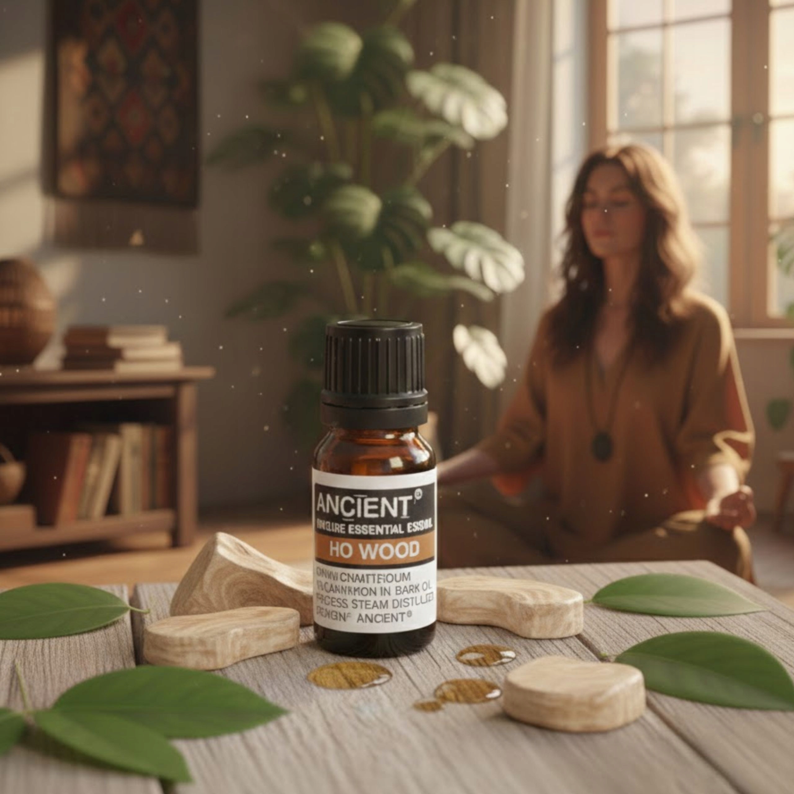 Buteleczka 10ml naturalnego olejku eterycznego z Drzewa Ho (Cynamonowiec Kamforowy).