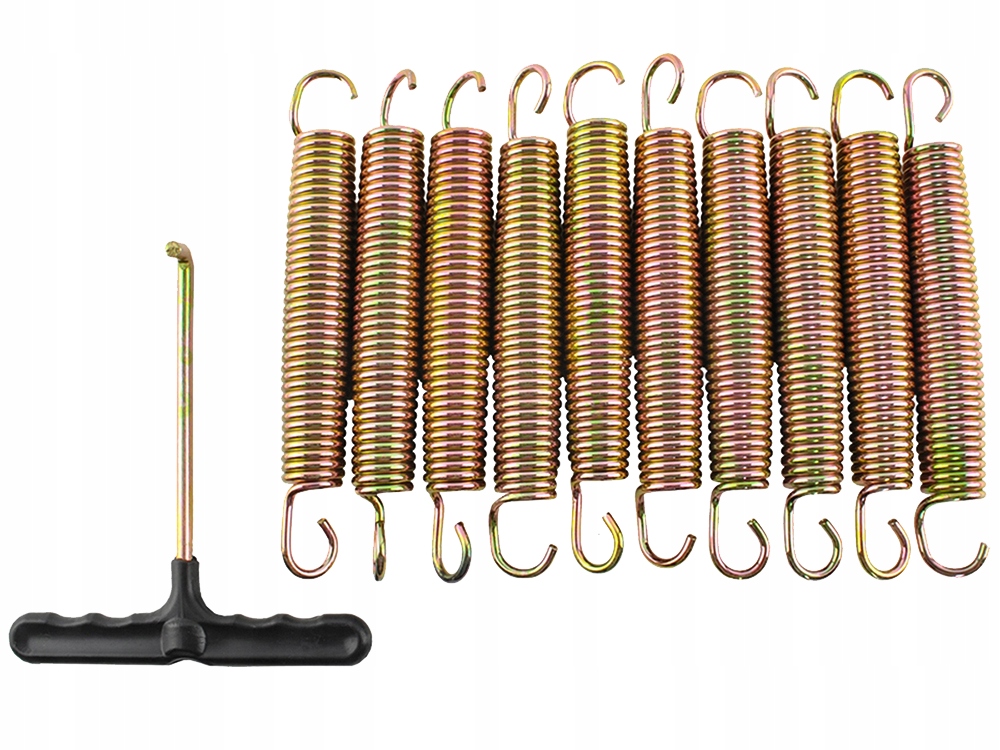 Ressorts De Trampoline Arebos - Lot De 36 Ressorts En Acier 215 Mm - Remplacement Pour Trampoline