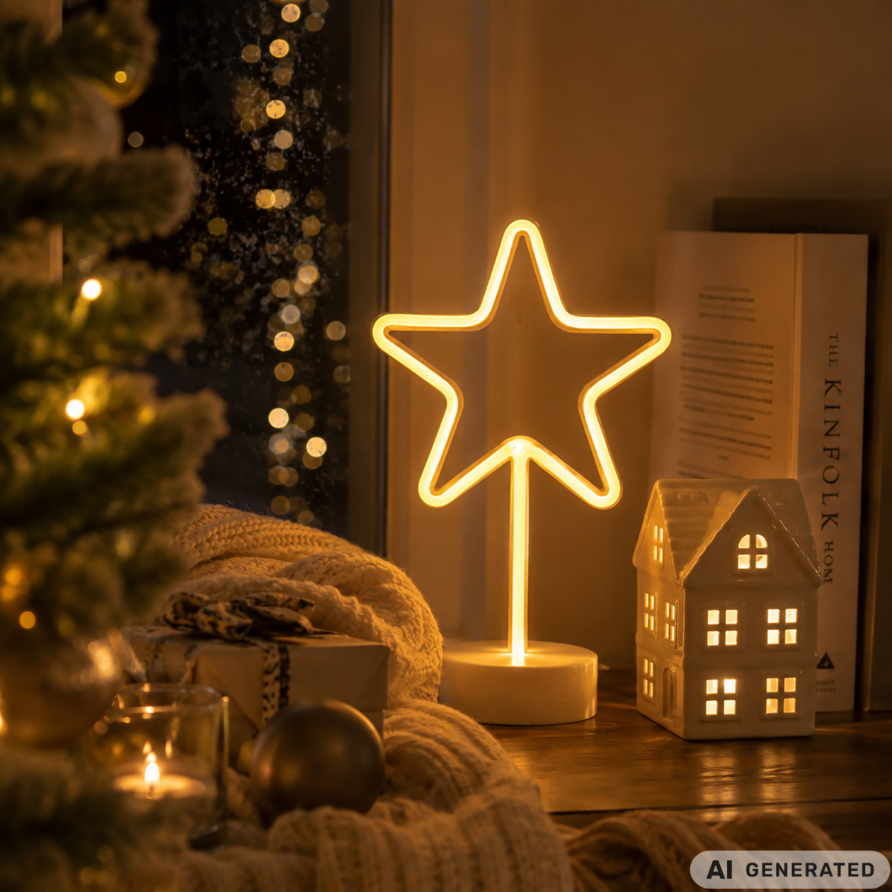 Standing star 100 led christmas tree lights large usb | CATEGORIES
