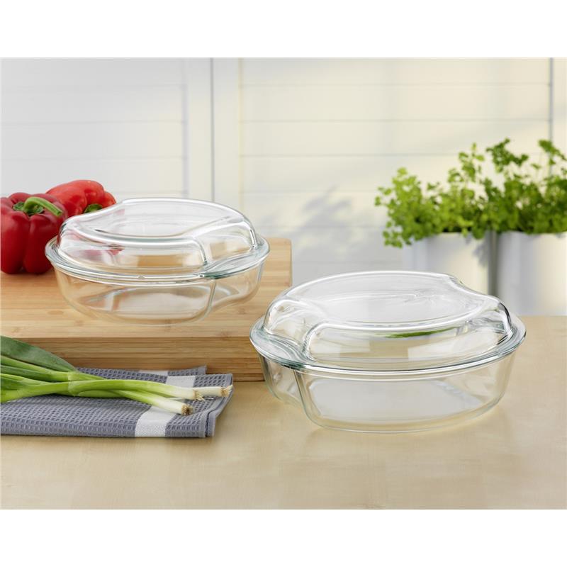 NACZYNIE OKRĄGŁE Z POKRYWKĄ SIMAX SMART TOUCH 2,5 L (1,5 +1,0)