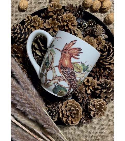 KUBEK DUŻY XXL DUO PTAKI DUDKI DUDEK NA PREZENT 1000 ML