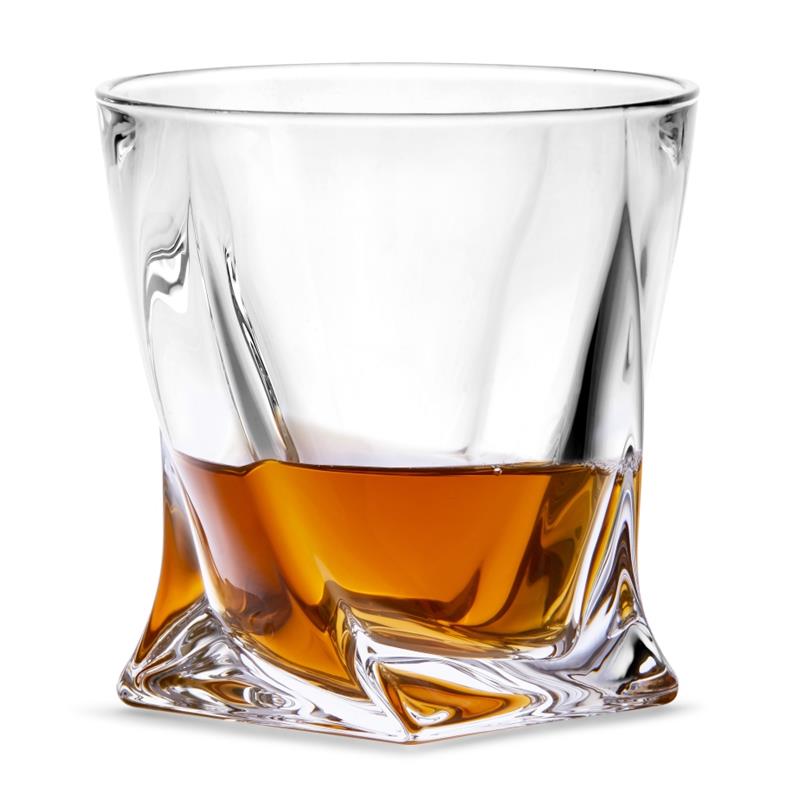 SZKLANKI KRYSZTAŁ WHISKY BOHEMIA QUADRO 340 ML X 6