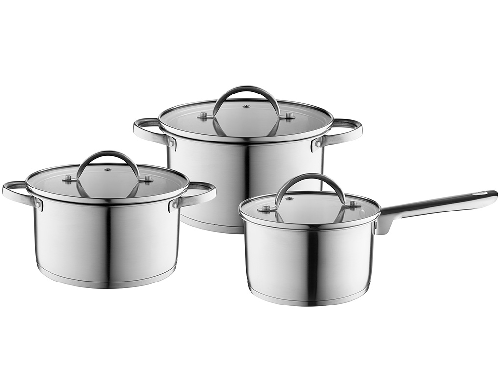 ZESTAW GARNKÓW STALOWYCH FLORINA FAVA 6 EL