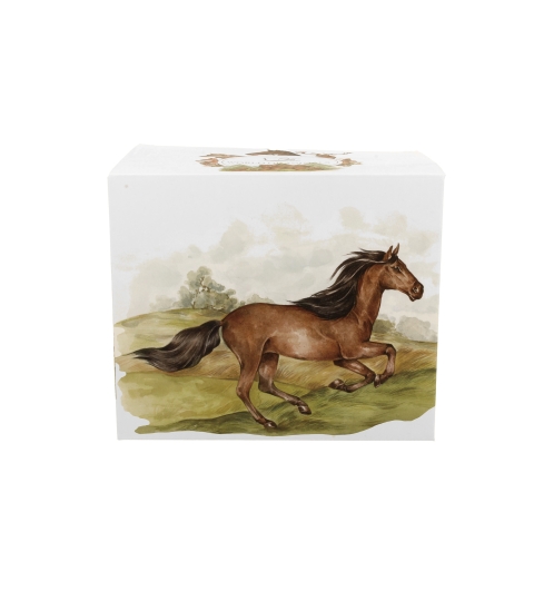 KUBEK DUŻY XXL DUO ZWIERZĘTA KOŃ GNIADY NA PREZENT 1000 ML