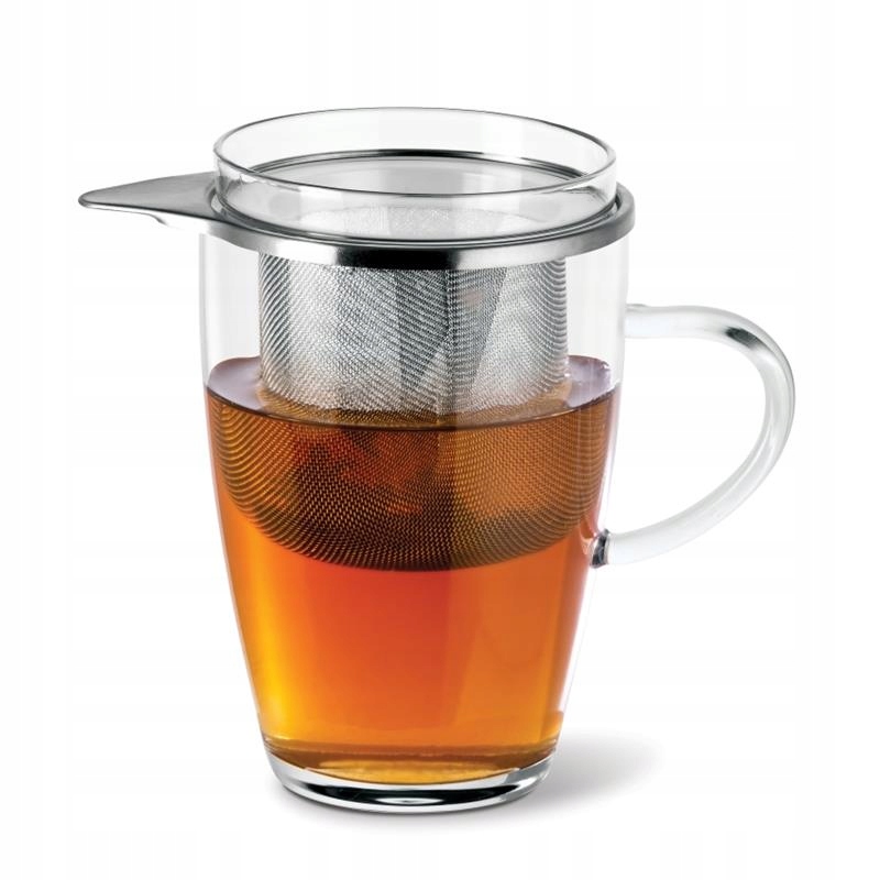 SZKLANKA KUBEK Z ZAPARZACZEM THERMO AROMA 400 ML