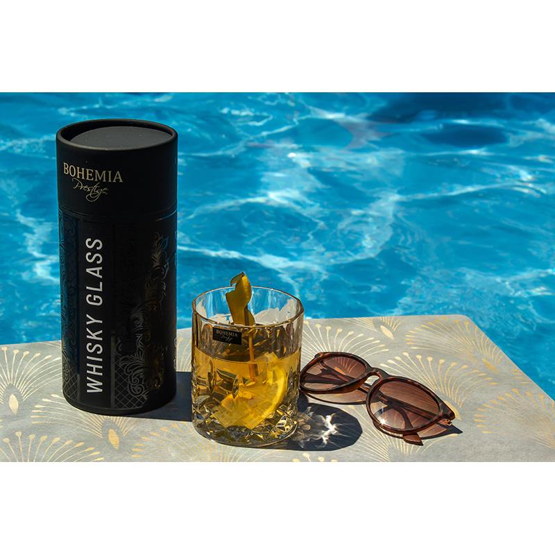 SZKLANKI KRYSZTAŁ WHISKY BOHEMIA CLASSICO 340 X 2
