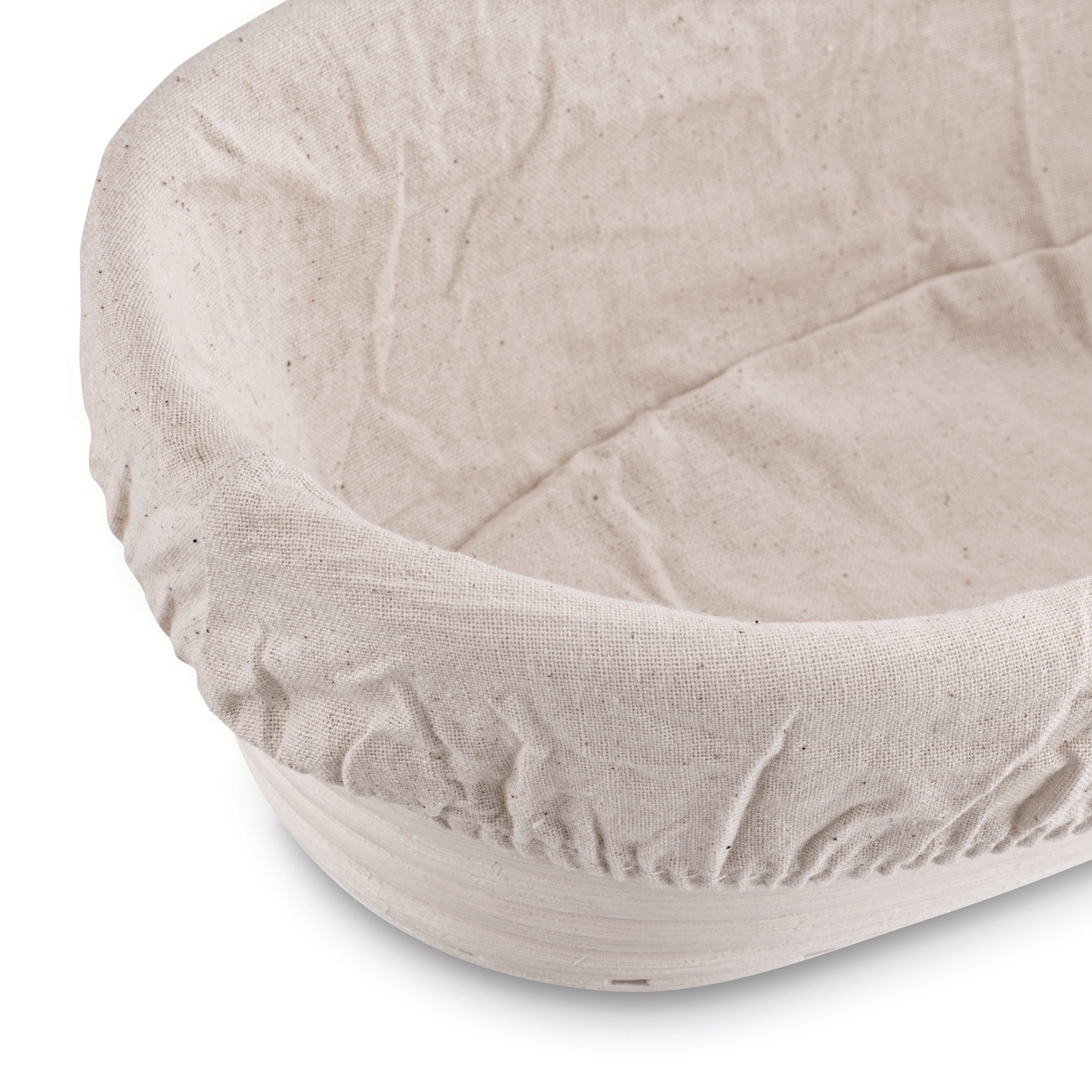 KOSZYK OWALNY RATTAN ŚCIERECZKA DO GAROWANIA WYRASTANIA CHLEBA TADAR 25 CM