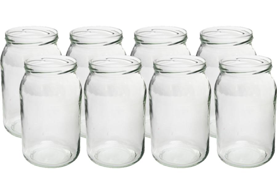 SŁOIK SZKLANY NA PRZETWORY CHOMIK 0,9 L
