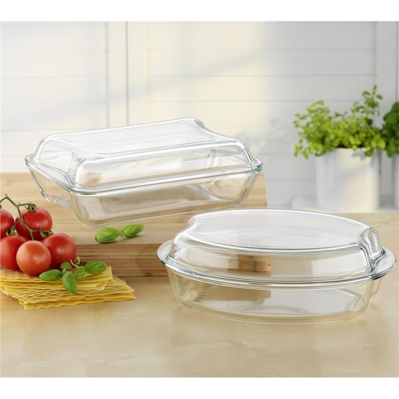 NACZYNIE OWALNE Z POKRYWKĄ SIMAX SMART TOUCH 4,4 L (2,5 +1,9)