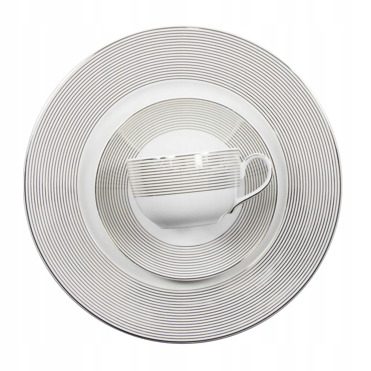 SERWIS KAWOWY ĆMIELÓW YVONNE E520 12/40 LINEA PLAT