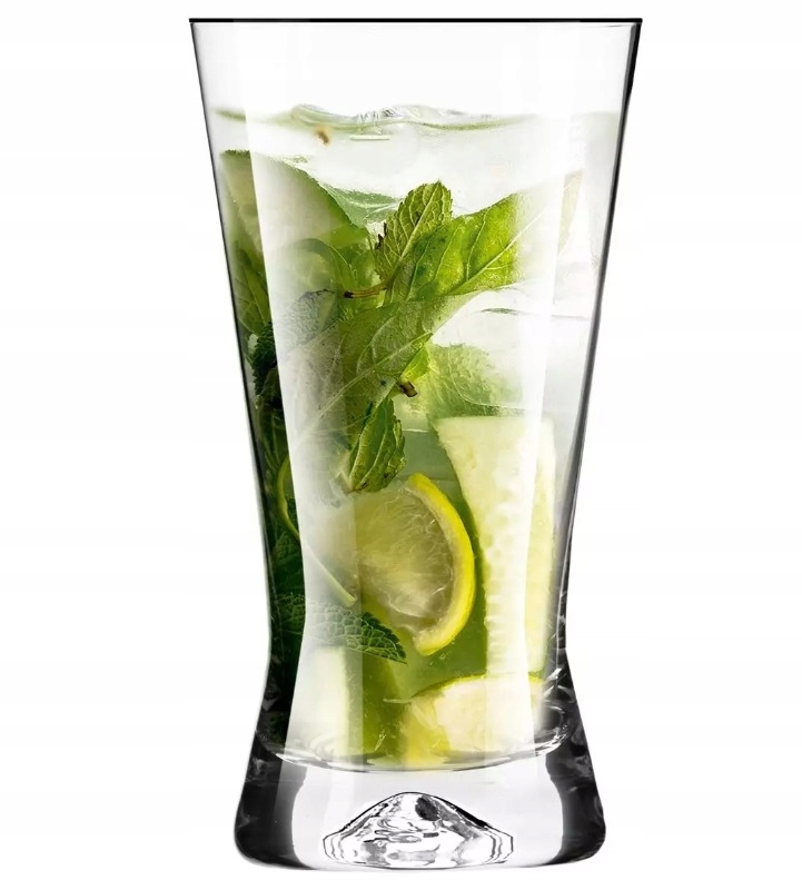 SZKLANKI NAPOJÓW LONG DRINK KROSNO X-LINE 360 ML x 6 SZT