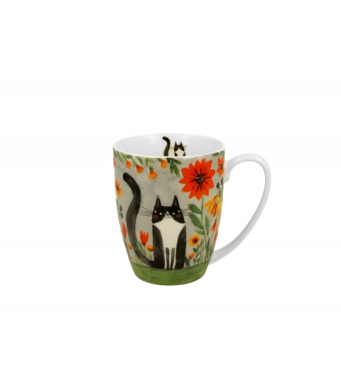 KUBEK DUO KOT KOTY ŁĄKA NA PREZENT 360 ML