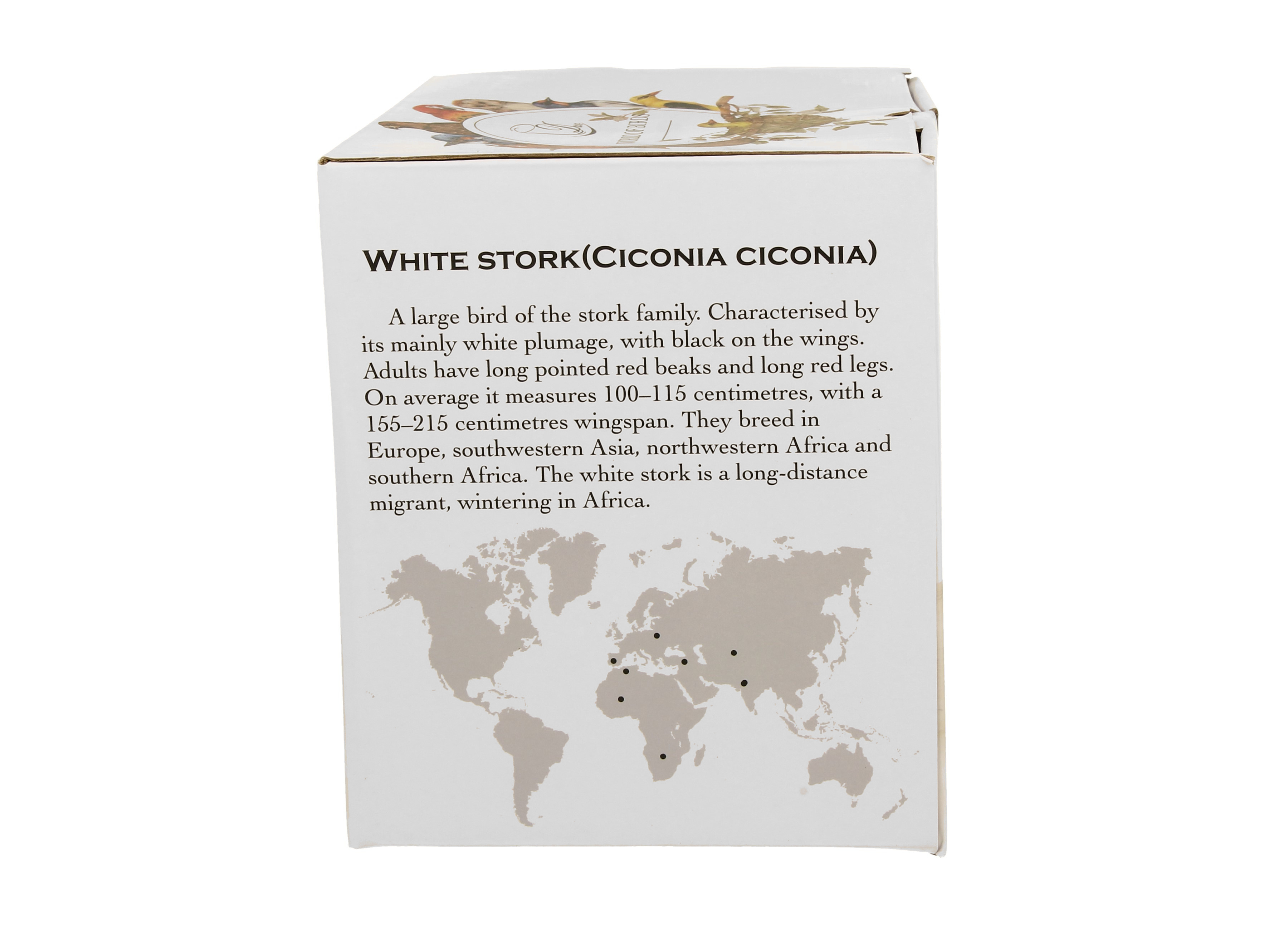 KUBEK PORCELANOWY DUO BOCIAN BOCIANY NA PREZENT 400 ML