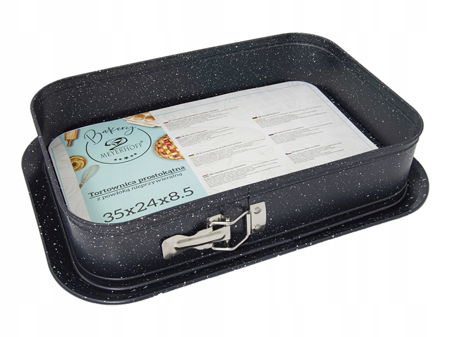 BLACHA PROSTOKĄTNA ODPINANE DNO MAYERHOFF 35x24