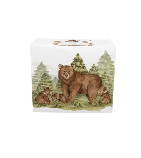 KUBEK DUŻY XXL DUO ZWIERZĘTA NIEDŹWIEDZIE NA PREZENT 1000 ML