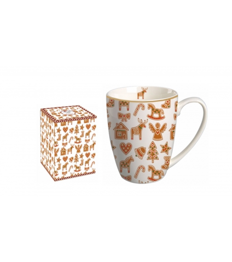 KUBEK DUO ŚWIĘTA PIERNIKI NA PREZENT 360 ML