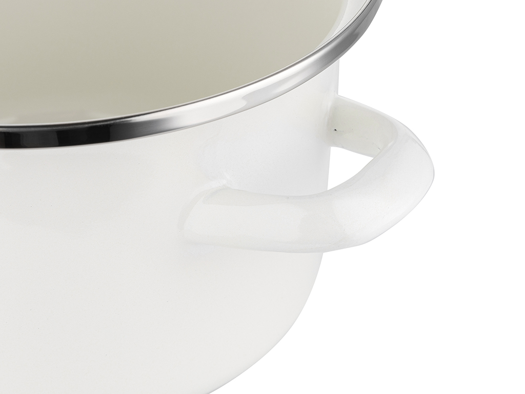 GARNEK EMALIOWANY PLESZEW FRUITS OWOCE 18 CM 2,65 L