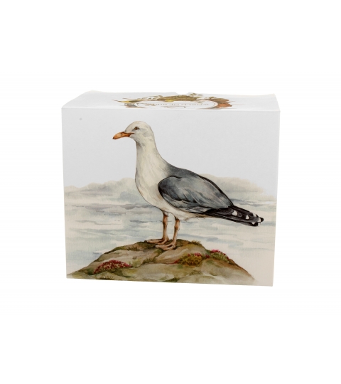 KUBEK DUŻY XXL DUO PTAKI MEWA SREBRZYSTA NA PREZENT 1000 ML