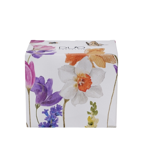 KUBEK DUŻY XXL DUO MAY KWIATY PSZCZÓŁKI NA PREZENT 1000 ML