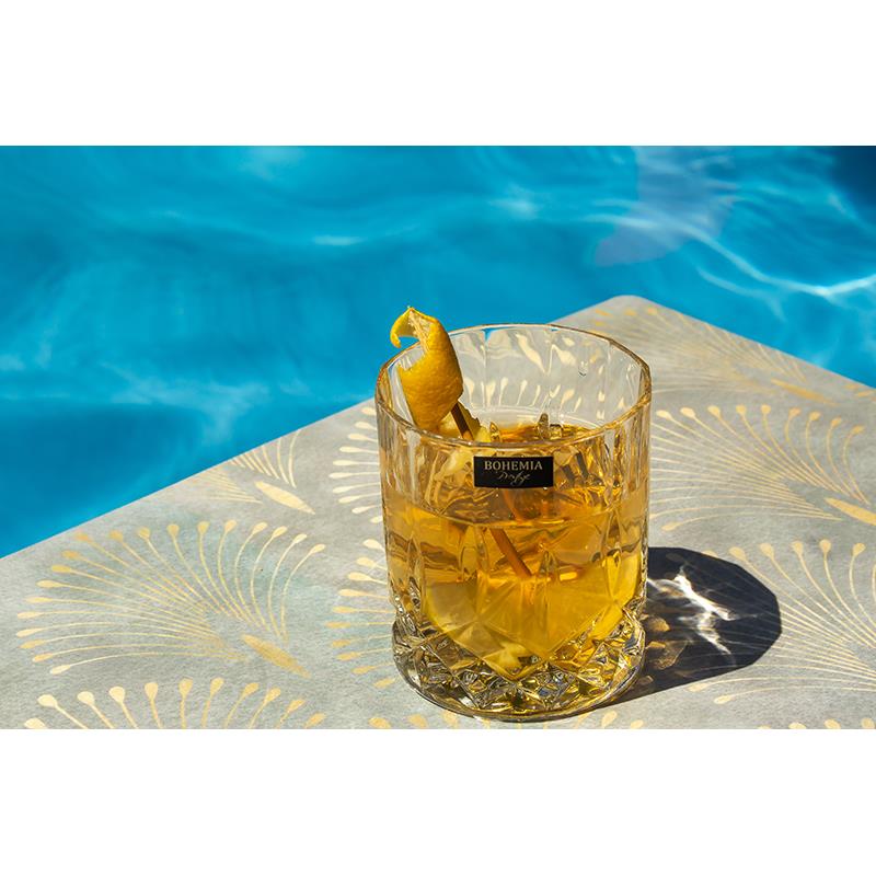 SZKLANKI KRYSZTAŁ WHISKY BOHEMIA CLASSICO 340 X 2