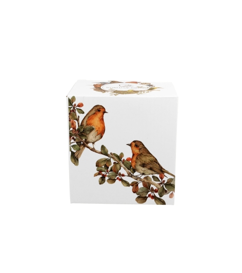 KUBEK Z ZAPARZACZEM POKRYWKĄ DO ZIÓŁ HERBATY DUO RUDZIKI NA PREZENT 400 ML