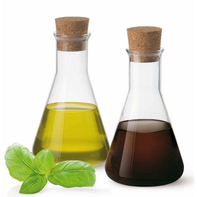 ZESTAW KARAFKA BUTELKA SZKLANA NA OCET OLIWĘ SIMAX 100 ML X 2