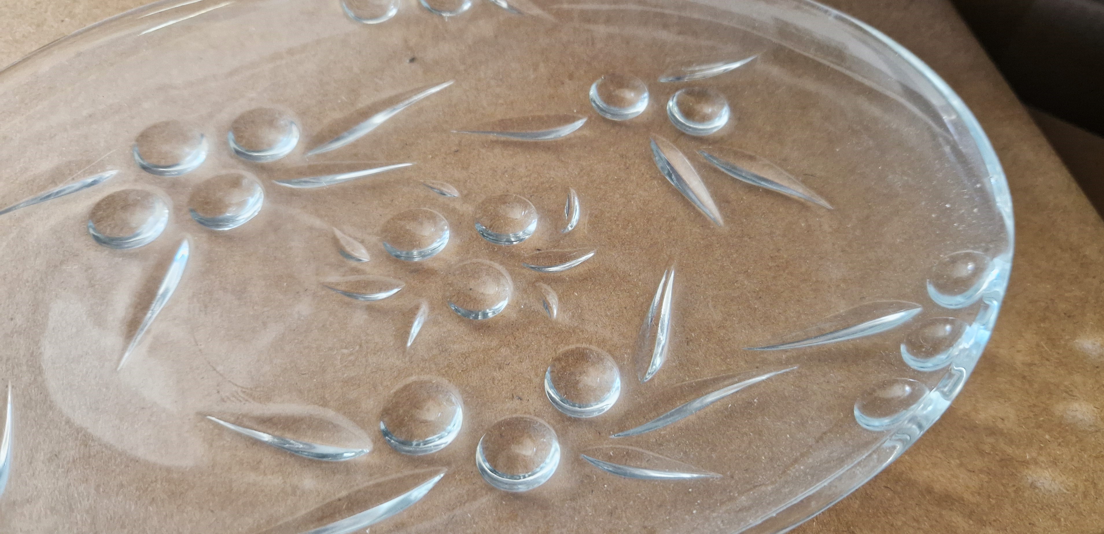 PÓŁMISEK SZKLANY 22 CM