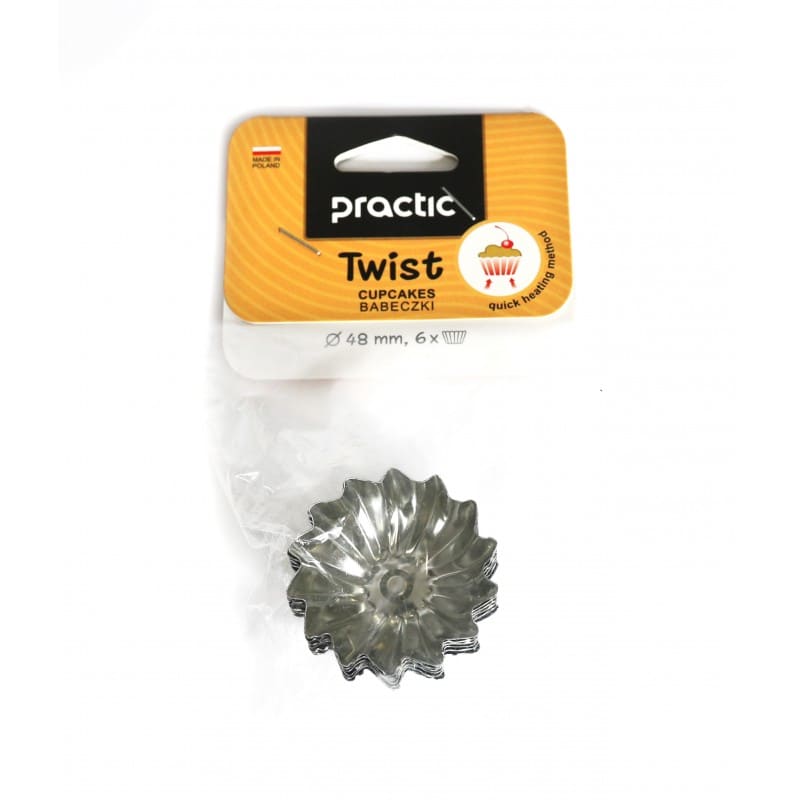 FOREMKI DO BABECZEK TWIST PRACTIC 4,8 CM x 6 SZT