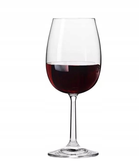KIELISZKI DO WINA CZERWONEGO KROSNO PURE 350 ML X 6 SZT