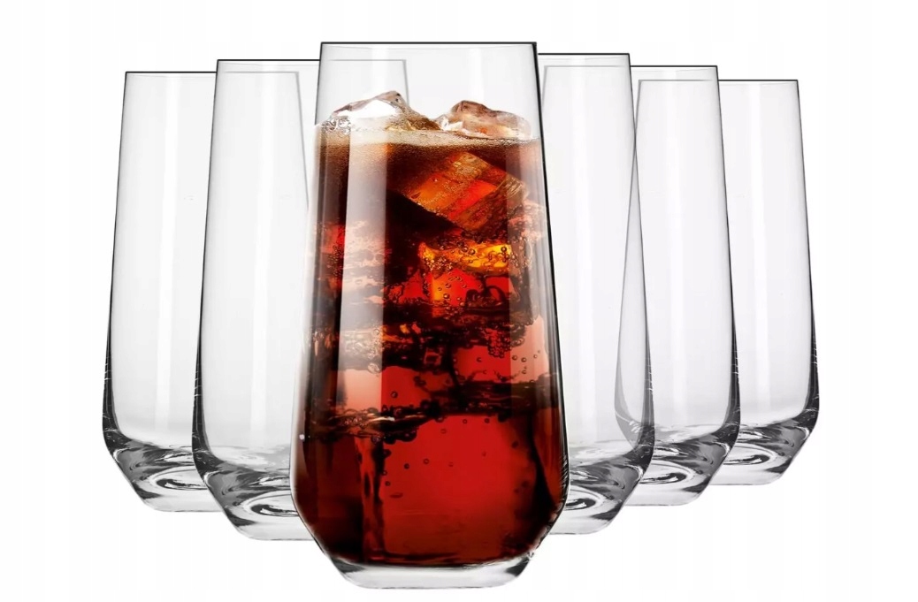 SZKLANKI WYSOKIE LONG KROSNO SPLENDOUR 480 ML