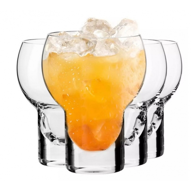 SZKLANKI DO DRINKÓW KROSNO SHAKE N°3 GINGER 200/230 ML X  4 SZT