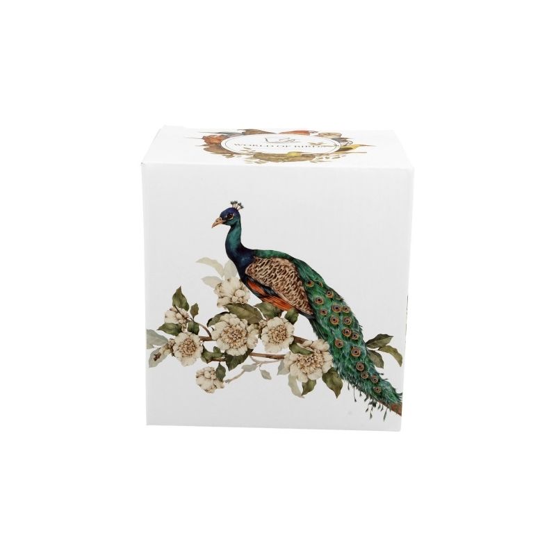 KUBEK Z ZAPARZACZEM POKRYWKĄ DO ZIÓŁ HERBATY DUO PAW NA PREZENT 400 ML