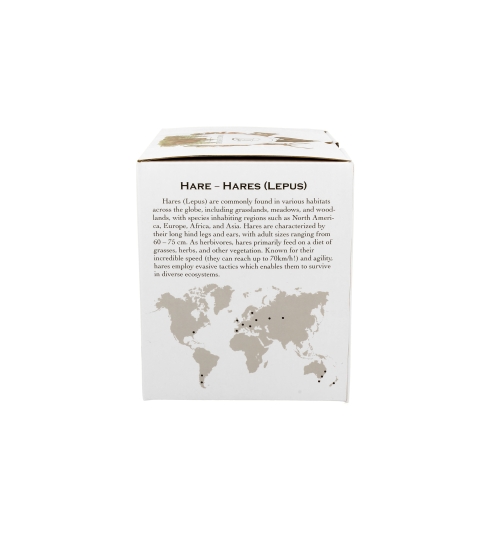 KUBEK Z ZAPARZACZEM POKRYWKĄ DO ZIÓŁ DUO ZAJĄC NA PREZENT 400 ML