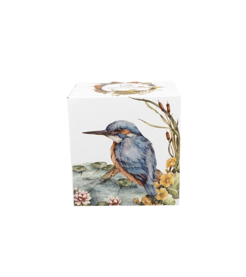 KUBEK Z ZAPARZACZEM POKRYWKĄ DO ZIÓŁ DUO ZIMORODEK NA PREZENT 400 ML