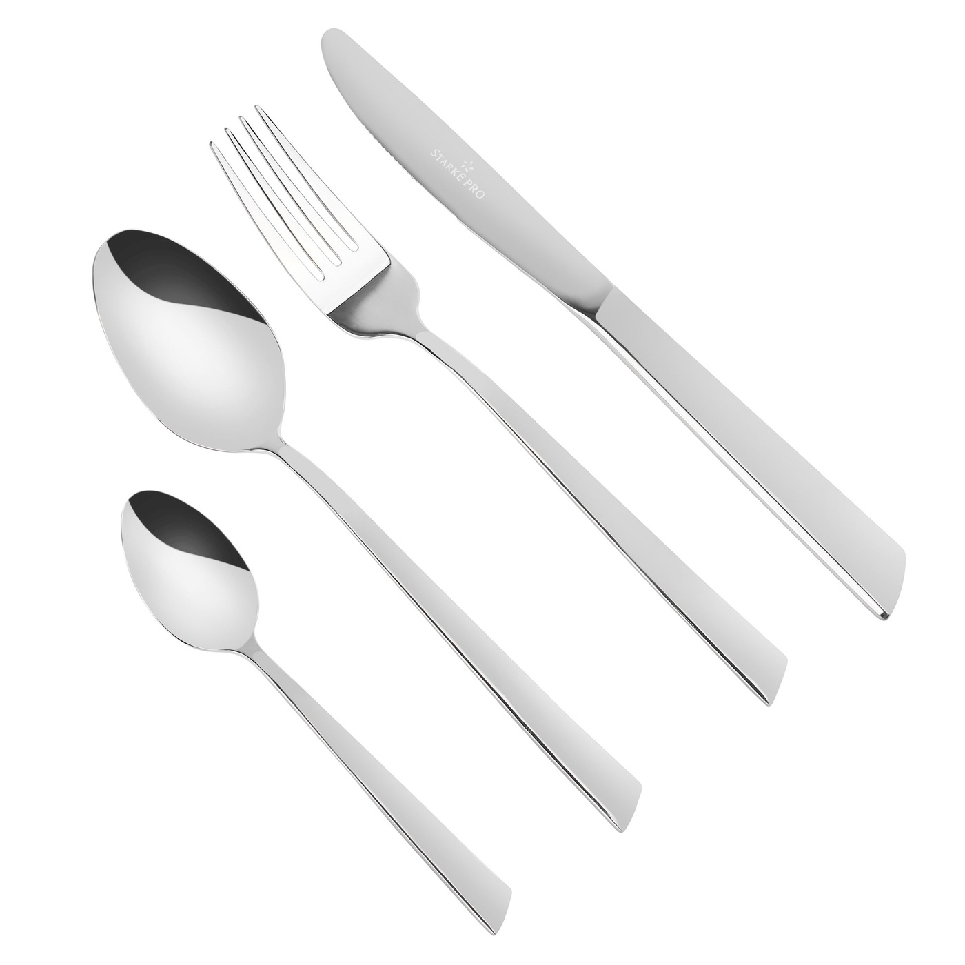 ZESTAW SZTUĆCÓW SZTUĆCE STARKE GIANNA 6/24 EL POŁYSK