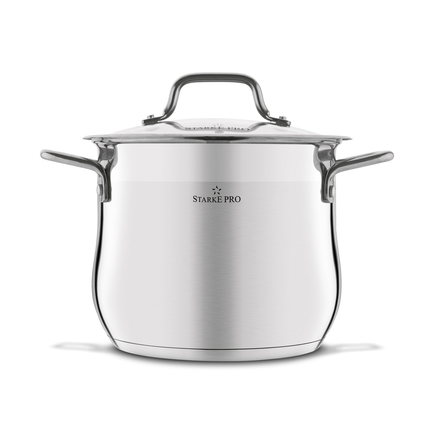 GARNEK + POKRYWKA STAL NIERDZEWNA DUŻY STARKE PREMIO ALTO 7,2 L 22 CM