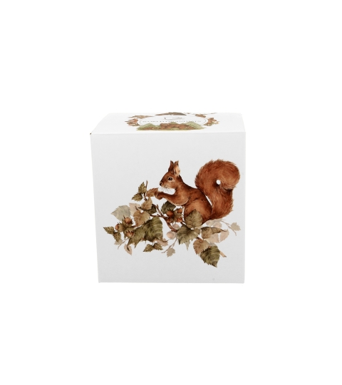 KUBEK Z ZAPARZACZEM POKRYWKĄ DO ZIÓŁ DUO WIEWIÓRKA NA PREZENT 400 ML