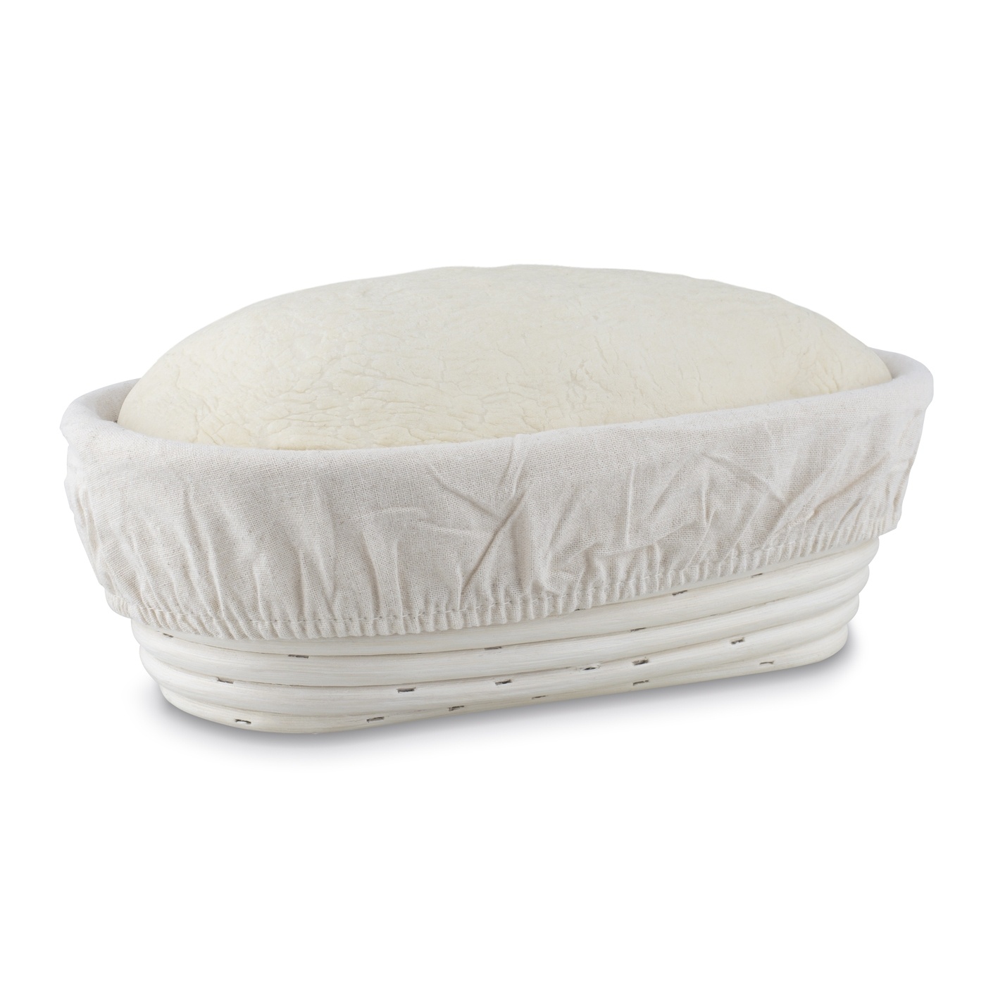 KOSZYK OWALNY RATTAN ŚCIERECZKA DO GAROWANIA WYRASTANIA CHLEBA TADAR 25 CM