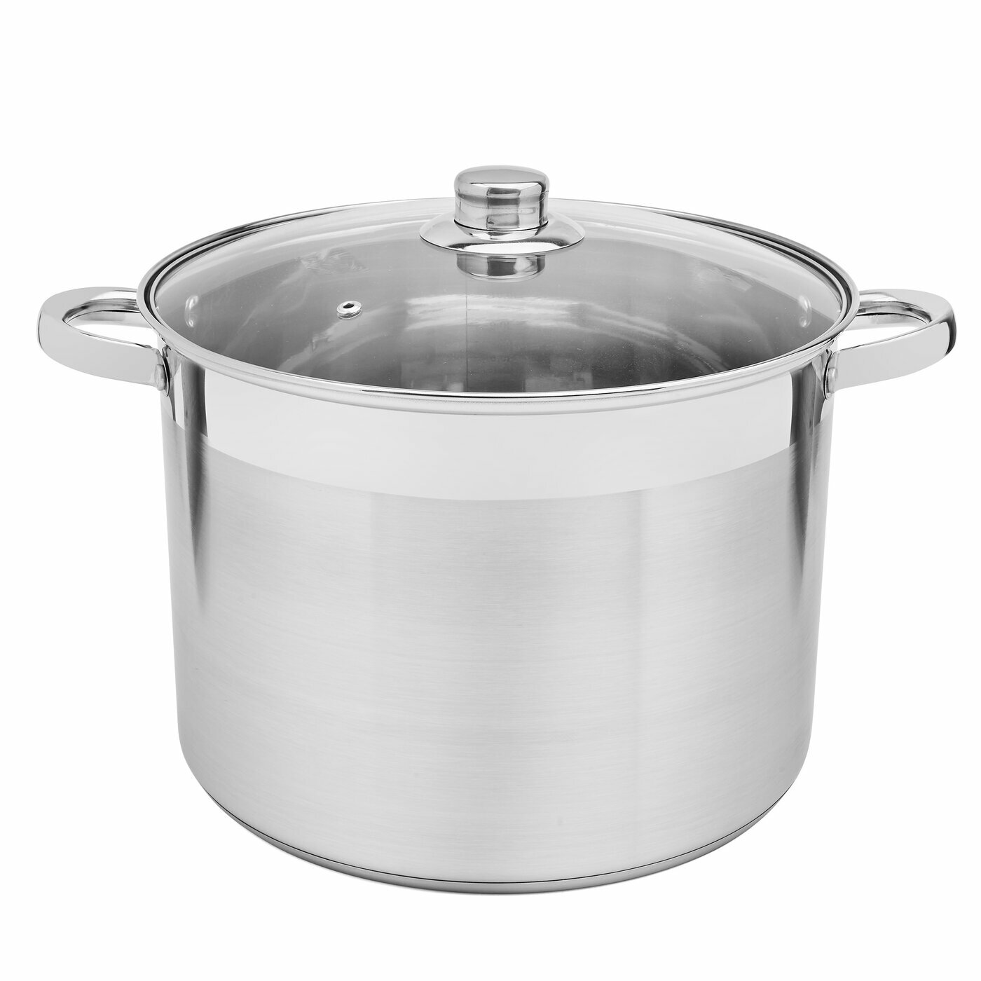 GARNEK PROSTY NIERDZEWNY + POKRYWKA 28 CM 12 L