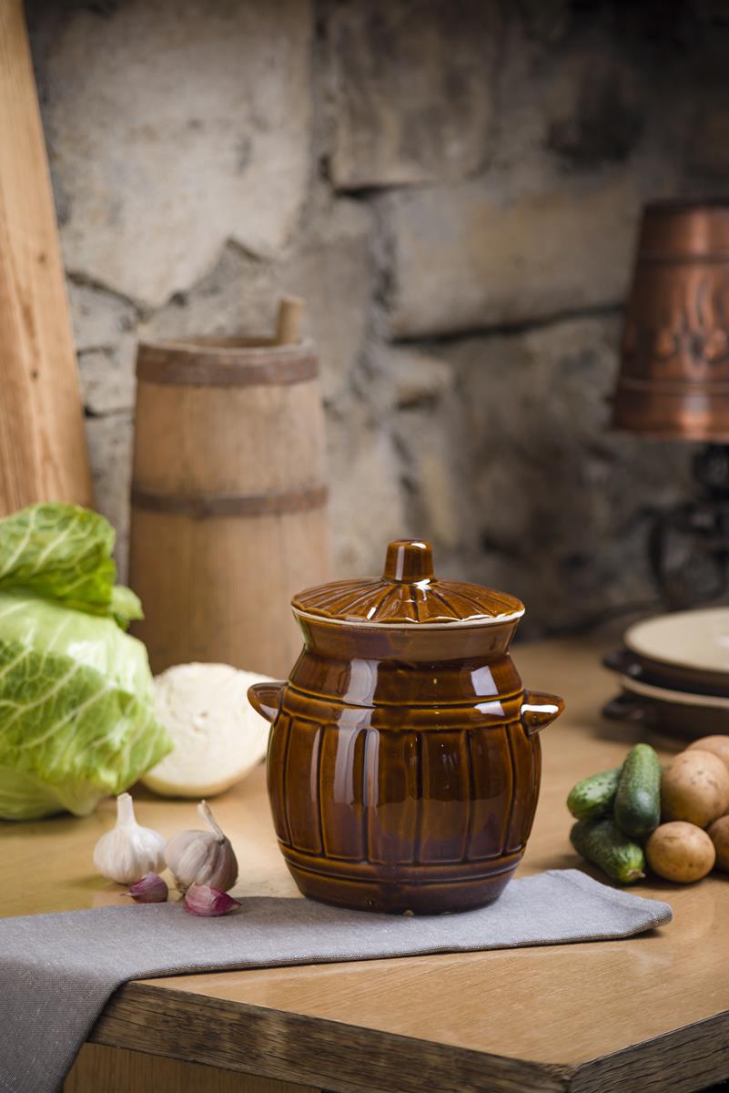 BECZKA DO OGÓRKÓW SMALEC ZAKWASU KRYSTYNKA 1,2 L