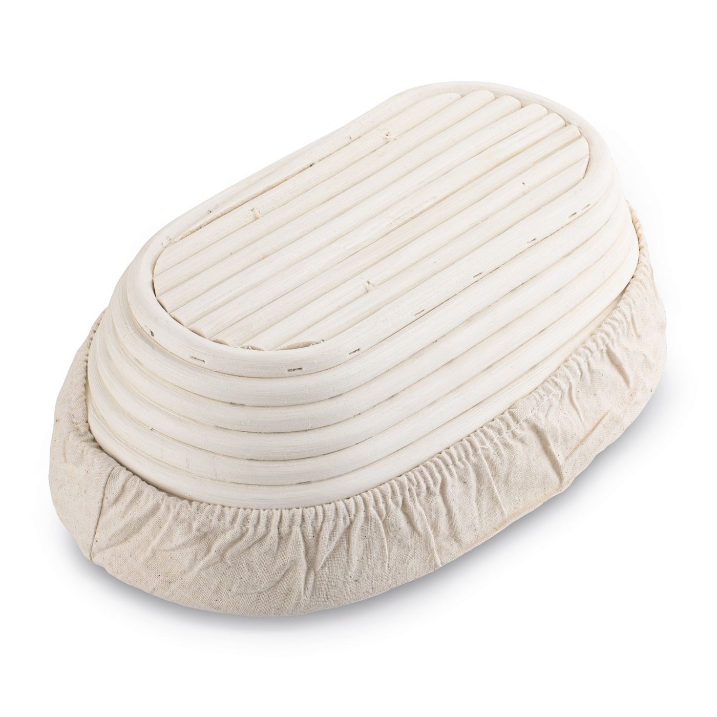 KOSZYK OWALNY RATTAN ŚCIERECZKA DO GAROWANIA WYRASTANIA CHLEBA TADAR 25 CM