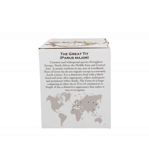 KUBEK DUŻY XXL DUO PTAKI SIKORKI NA PREZENT 1000 ML