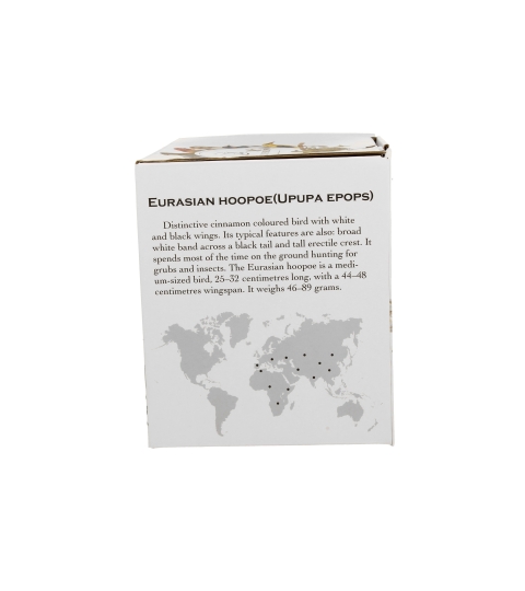 KUBEK Z ZAPARZACZEM POKRYWKĄ DO ZIÓŁ HERBATY DUO DUDKI NA PREZENT 400 ML