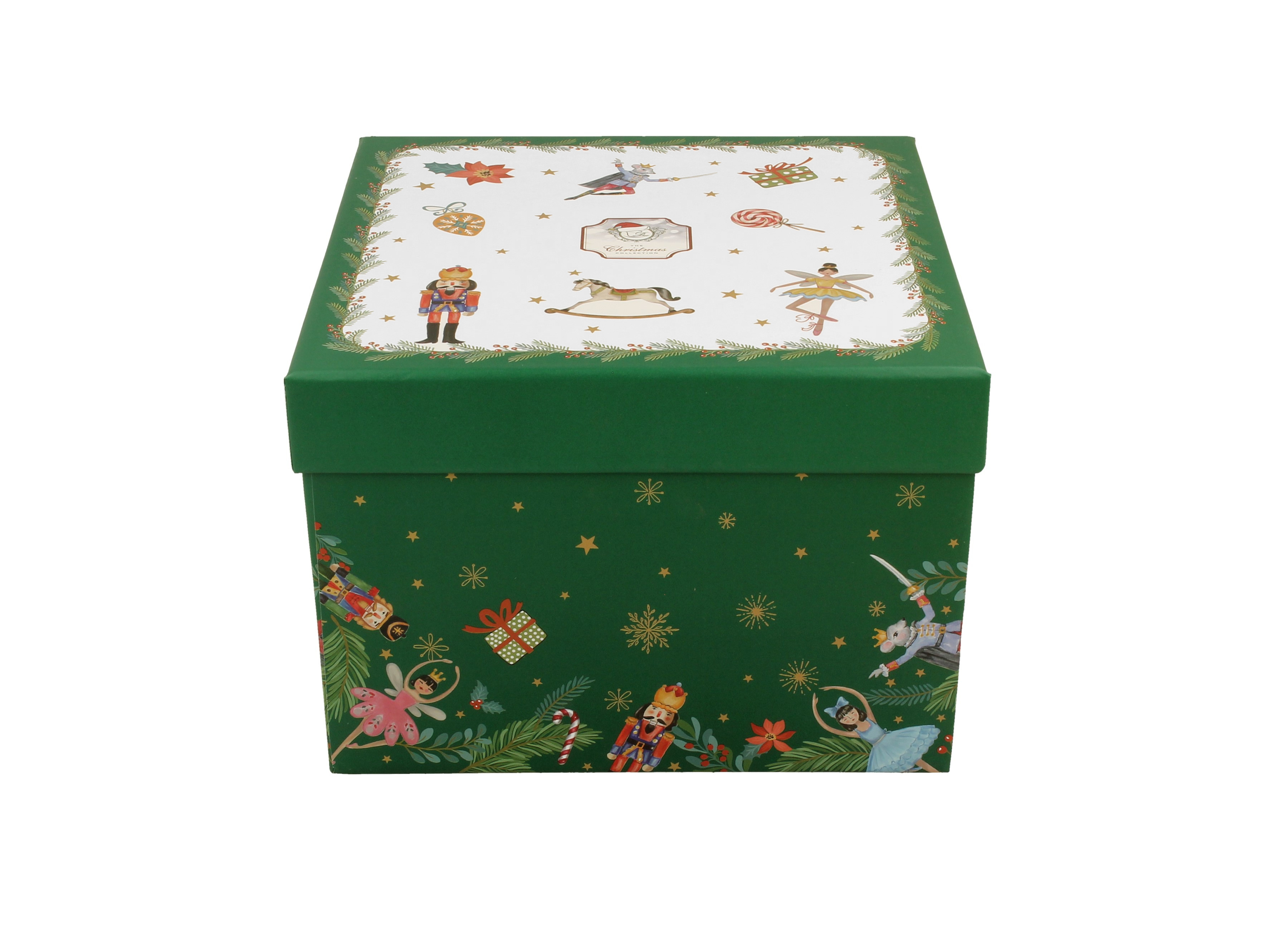 FILIŻANKA + SPODEK CHOINKA DUO CHRISTMAS DZIADEK DO ORZECHÓW 250 ML x 2