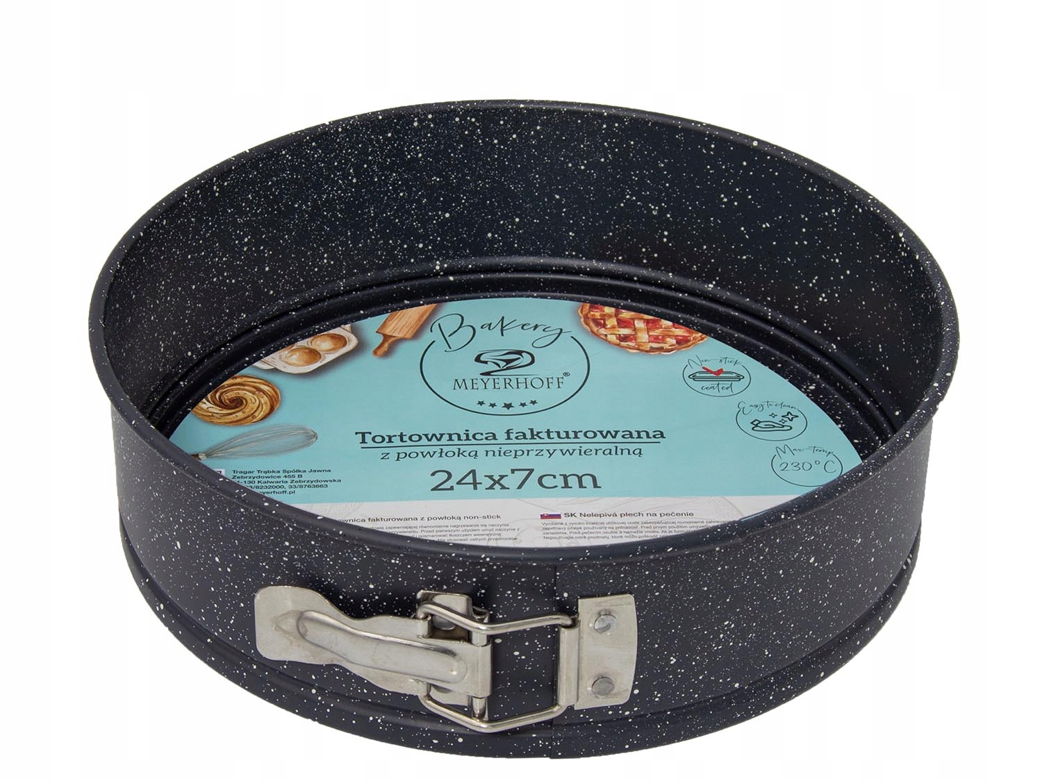 TORTOWNICA DO PIECZENIA MAYERHOFF MARMUREK 24 CM