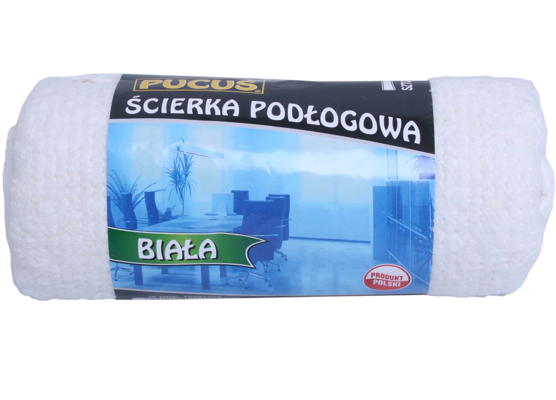 ŚCIERKA PODŁOGOWA DO PODŁOGI PUCUŚ BIAŁA XXL 60x75